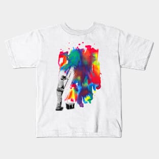All In White Kids T-Shirt